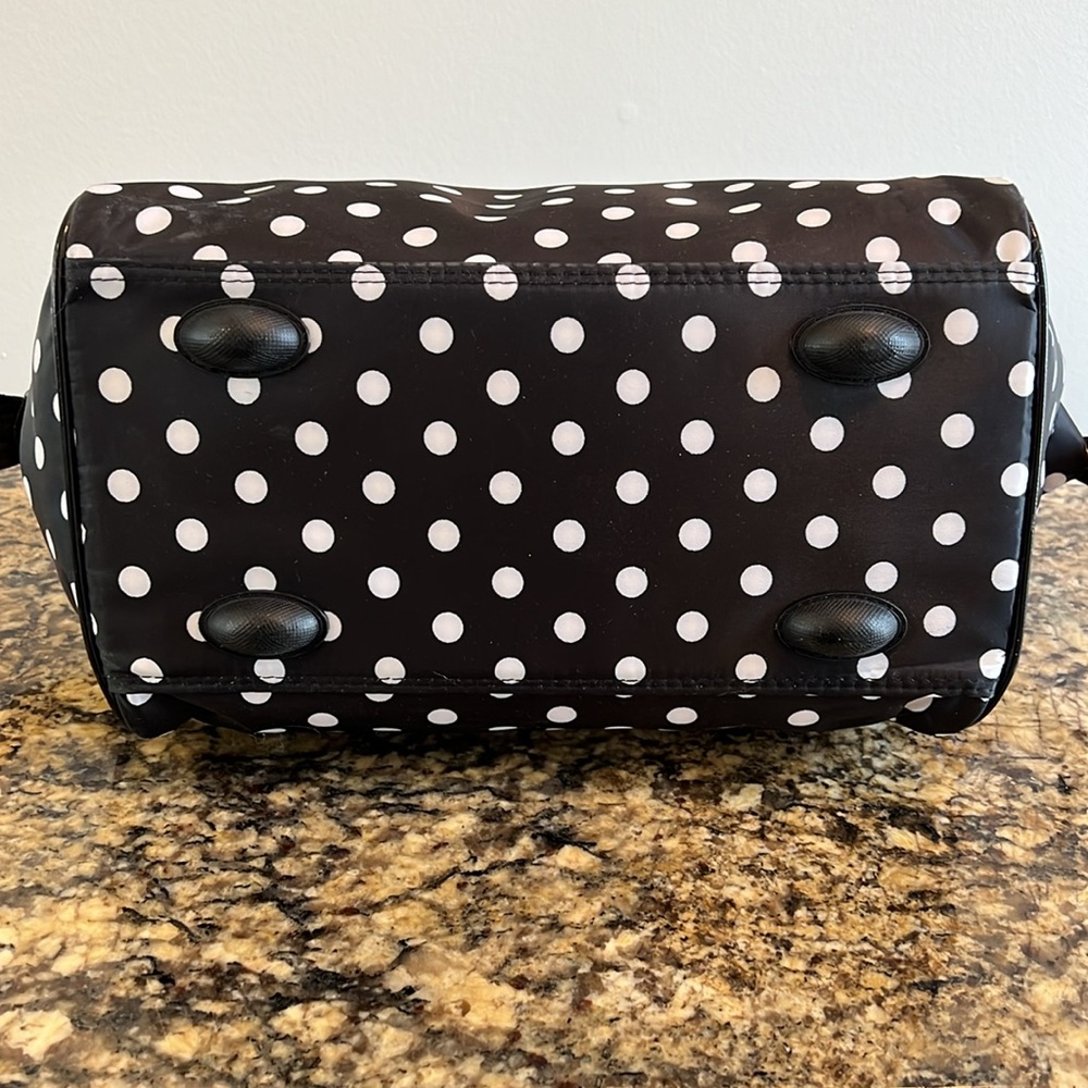 CABOODLES Polka Dot Black and White Make Up Bag - Picture 8 of 14